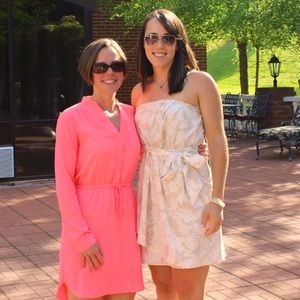 Express Strapless Dress